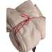 PILLOWFORT! SWEET PEACH RUCHED TEXTURE DOWN ALTERNATIVE COMFORTER! SZ FL/QN