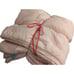 PILLOWFORT! SWEET PEACH RUCHED TEXTURE DOWN ALTERNATIVE COMFORTER! SZ FL/QN