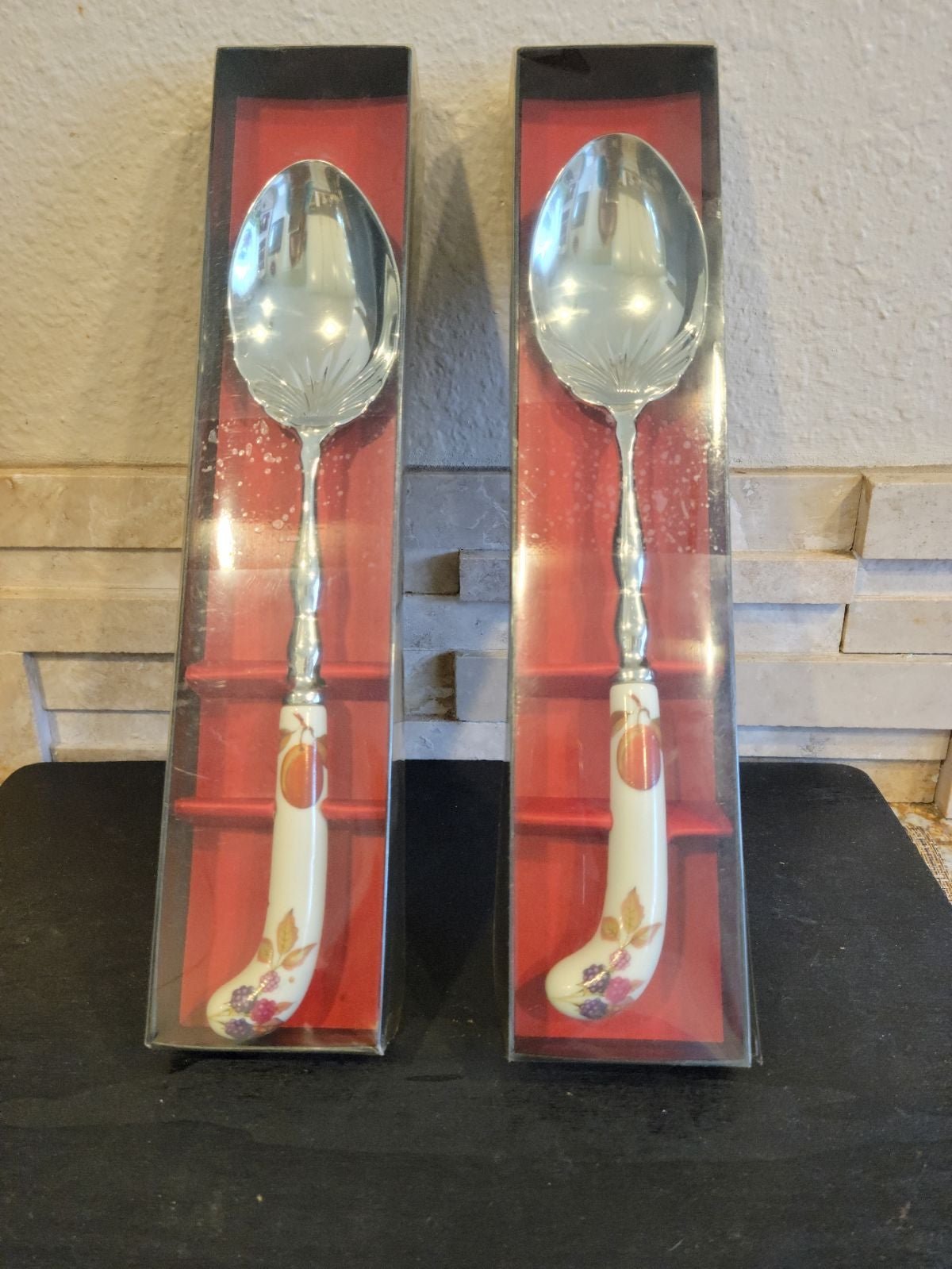 ROYAL WORCESTER SALAD SERVING SPOON