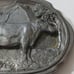1986 C+J Inc Cow Farm Steer Farmer Barn Rare Vintage Belt Buckle Made In USA