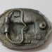 1986 C+J Inc Cow Farm Steer Farmer Barn Rare Vintage Belt Buckle Made In USA