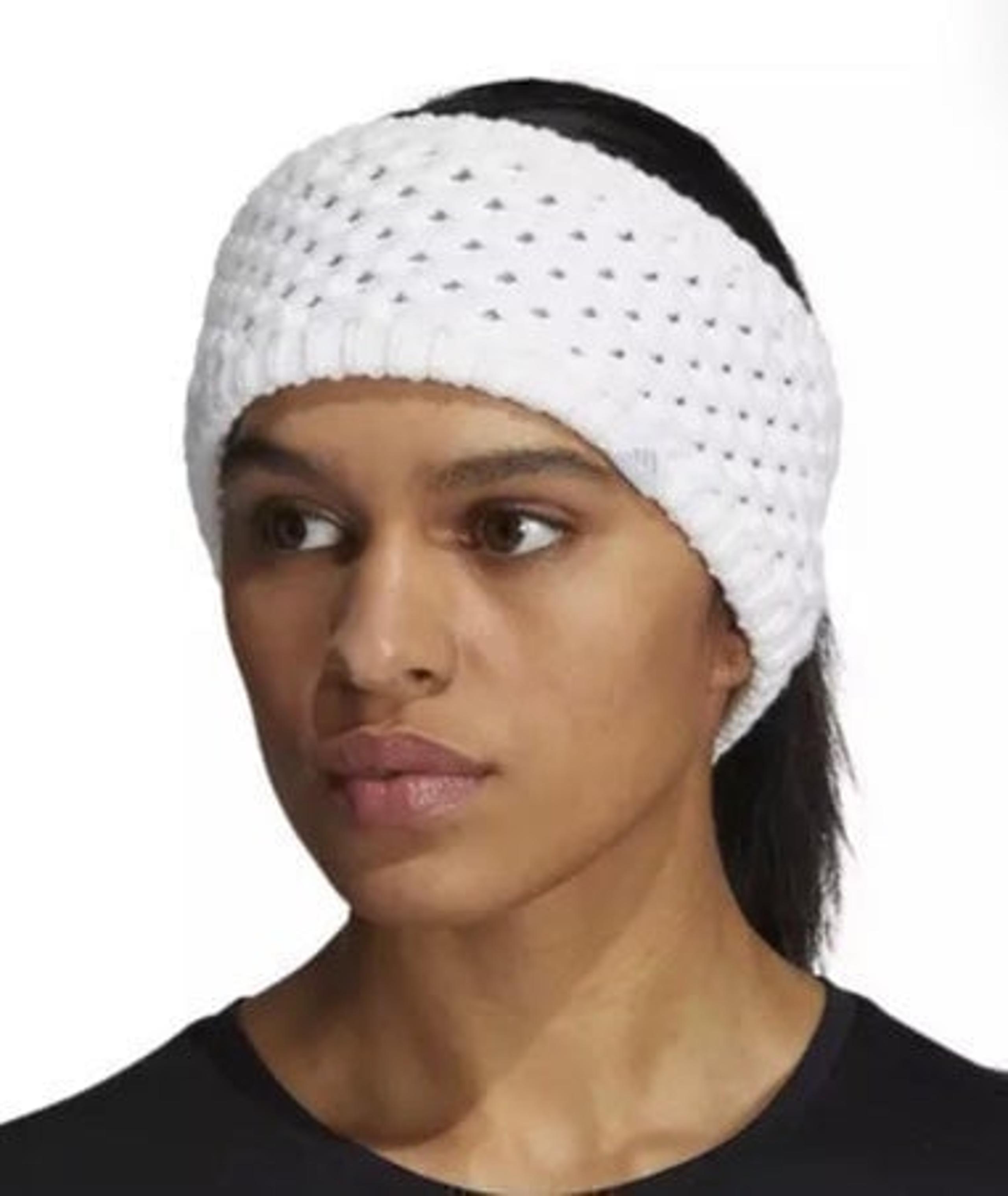 New Adidas White Crestline Headband ♡