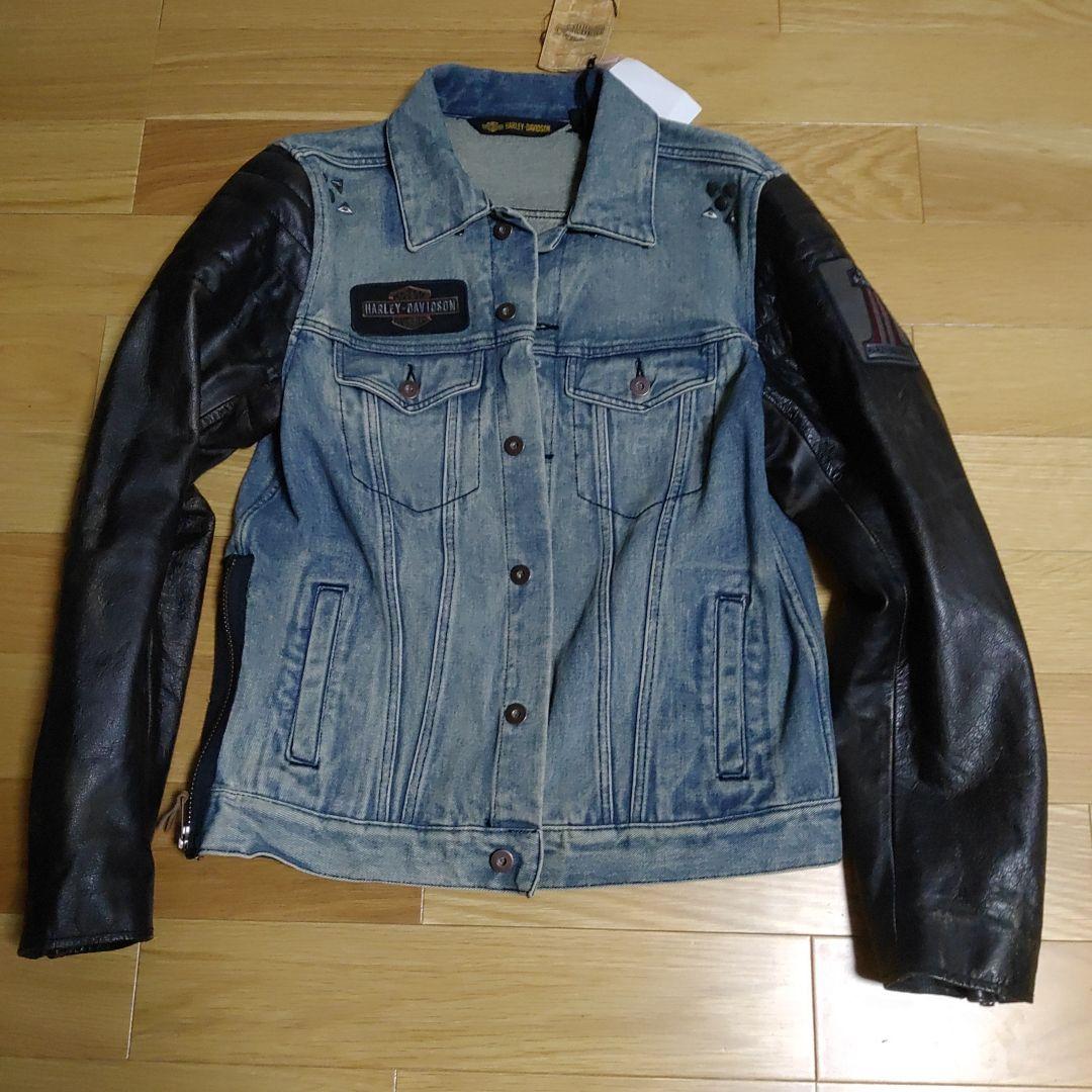 Harley-Davidson Denim Leather Jacket.