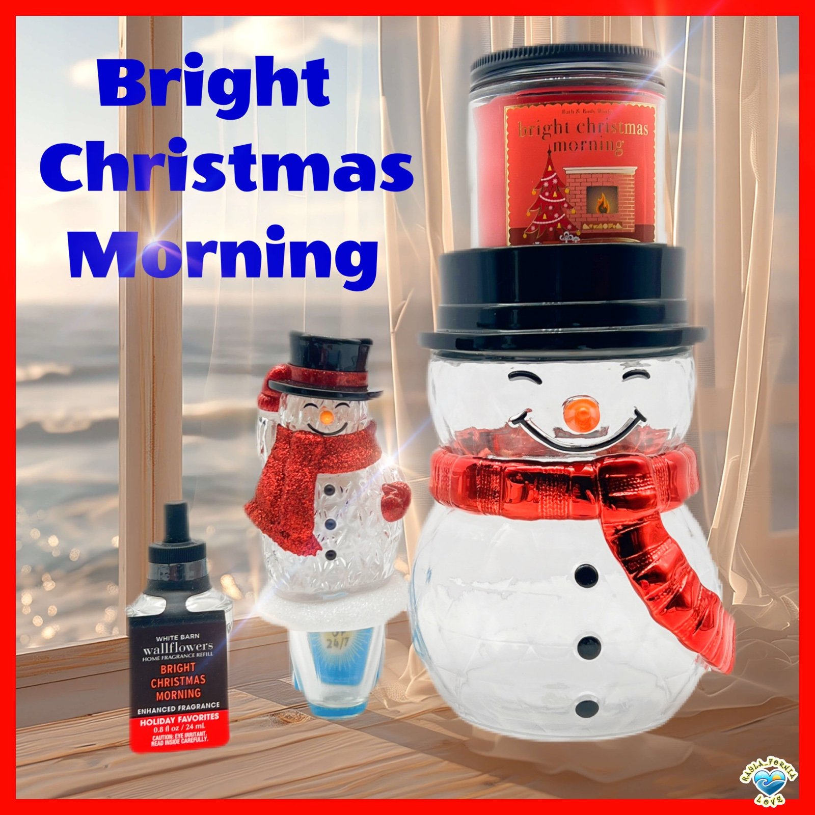 BBW ✰ Bright Christmas Morning + Snowmen✰ 4 pc set