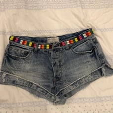 Free People Jean Shorts