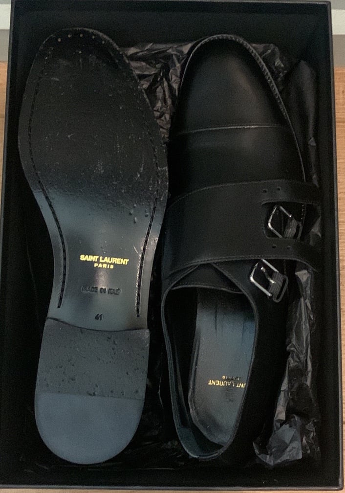 Saint Laurent Dylan Monk shoes size 41