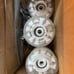 Light up skate wheels with magnetic hub