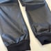 Dex faux leather jogger