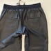 Dex faux leather jogger
