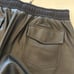 Dex faux leather jogger