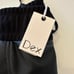 Dex faux leather jogger