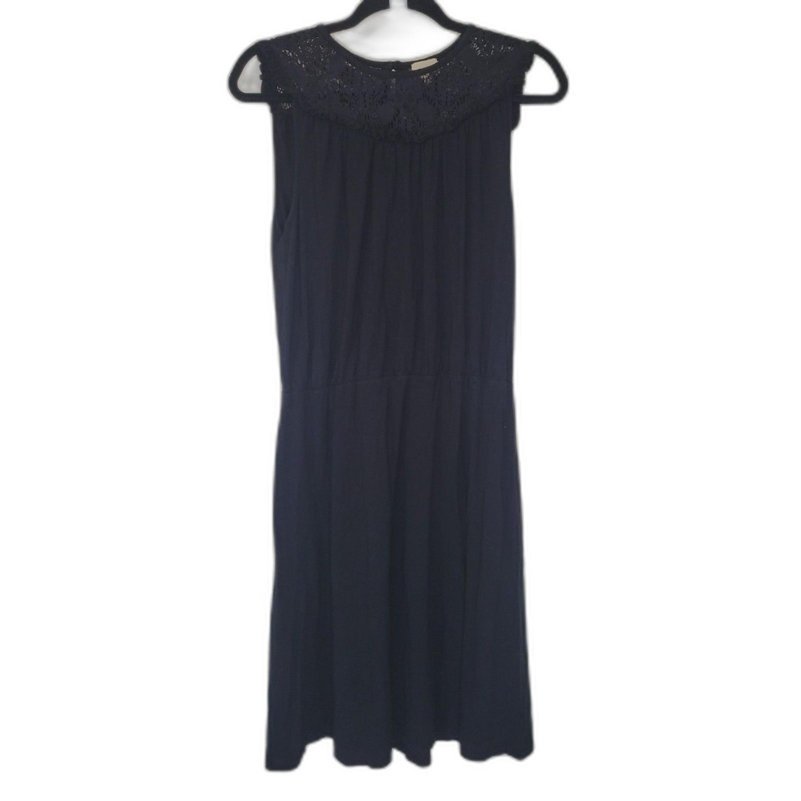 Ella Moss Black Lace Detailing Dress
