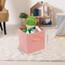 Fabric Storage Bins 6 Pack 11 inch Foldable Storage Cubes with Reinforced Handle