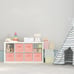 Fabric Storage Bins 6 Pack 11 inch Foldable Storage Cubes with Reinforced Handle