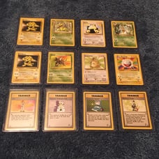 Vintage Rare Pokemon Card Lot of 12
