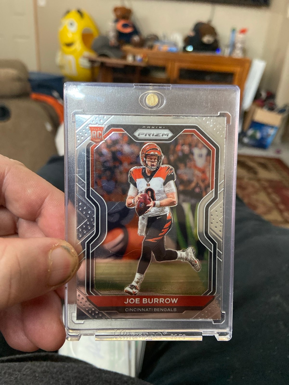 Joe Burrow 2020 Panini prism rookie card base