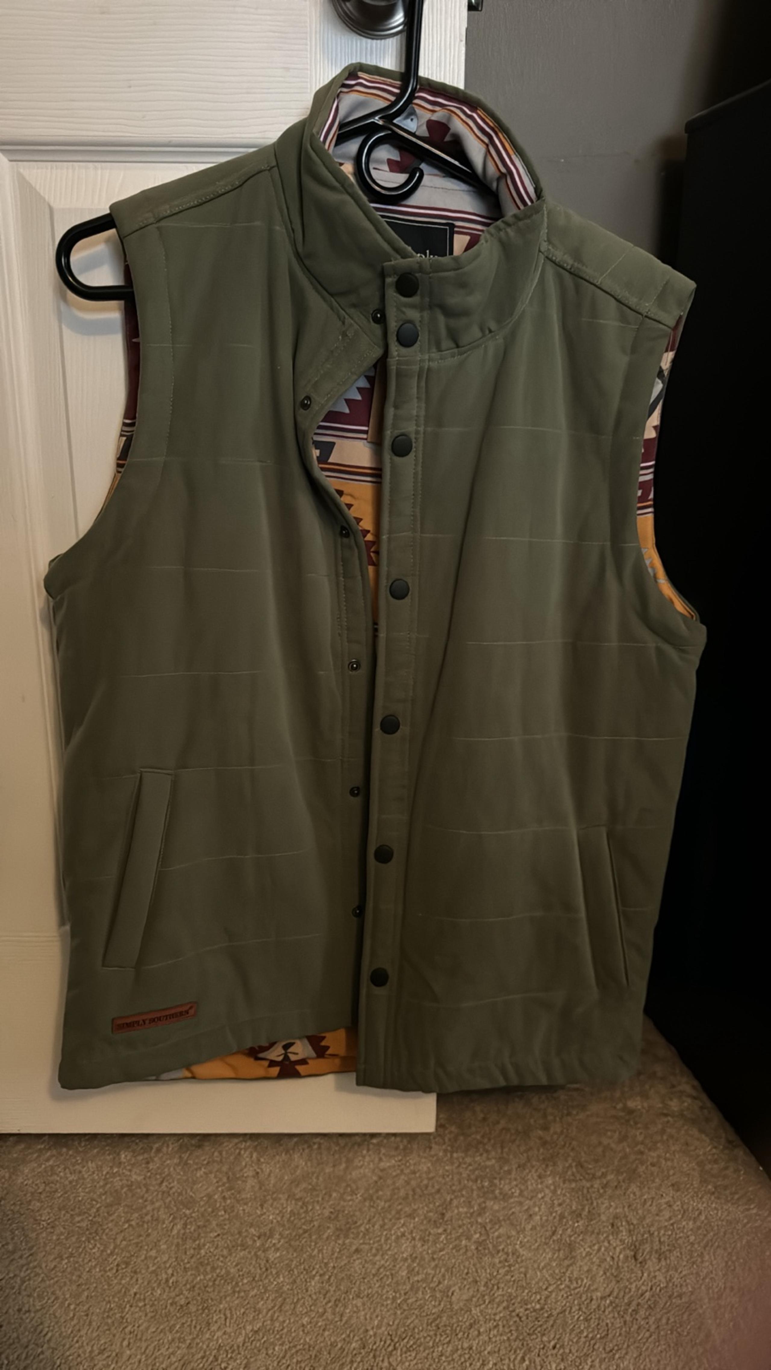 Mens Simply Southern Vest
