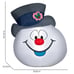 8.5 Ft GIANT FROSTY THE SNOWMAN HEAD Airblown Lighted Yard Inflatable Christmas