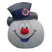8.5 Ft GIANT FROSTY THE SNOWMAN HEAD Airblown Lighted Yard Inflatable Christmas