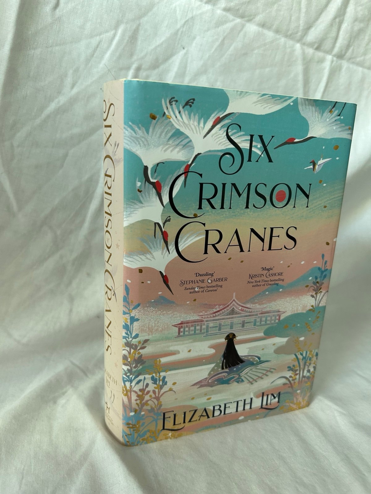 Six crimson cranes Elizabeth Lim