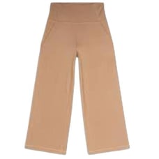 Lululemon Women's Super High Rise Cropped Wide Leg Pants Cocoa Brown Size 18