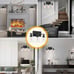 Bathroom Light Fixtures, 3-Light Bathroom Vanity Light, Matte Black Vanity Light