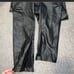 ZARA black pleather pants
