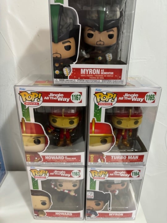 Funko Pop Jingle all the way lot 5