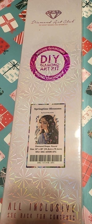 Springtime Blossoms by Sarah Moustafa, Diamond Art Club(Out of Stock)