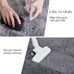NEW Fluffy Shag Area Rug, 4x6 Grey Rugs for Bedroom, Soft Plush Area Rugs
