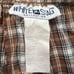 Vintage 90s Grunge Brown Plaid Indie Preppy Low Rise Academia Mini Skort / M