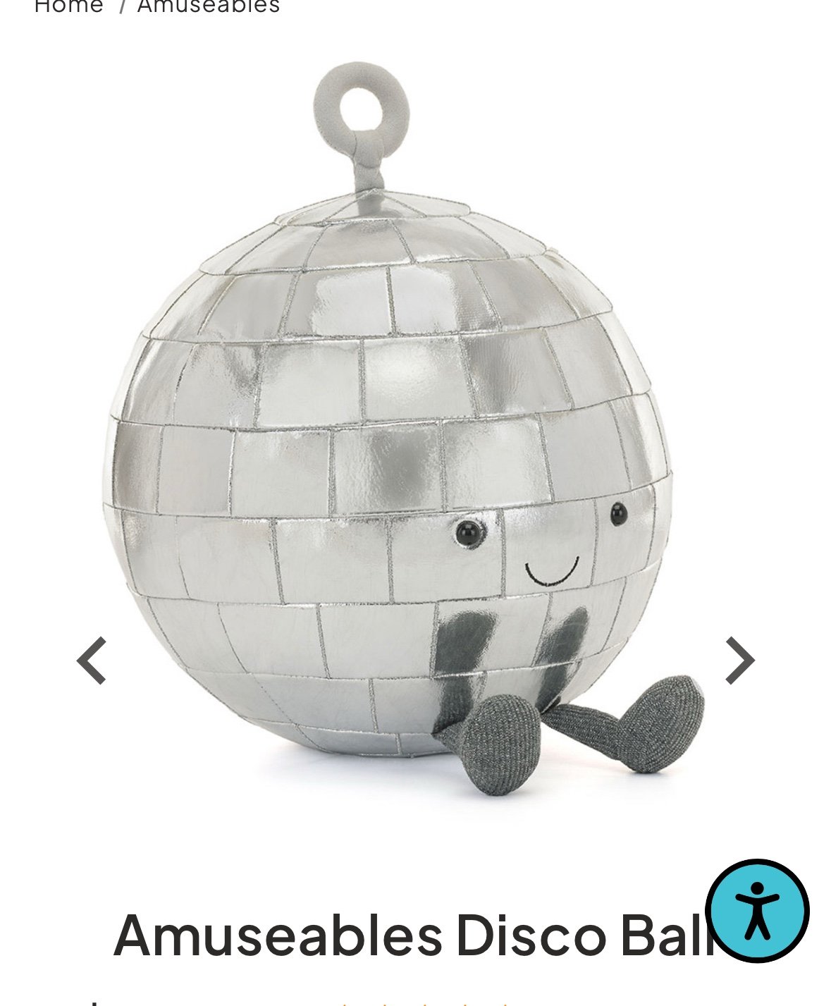 Disco ball jellycat