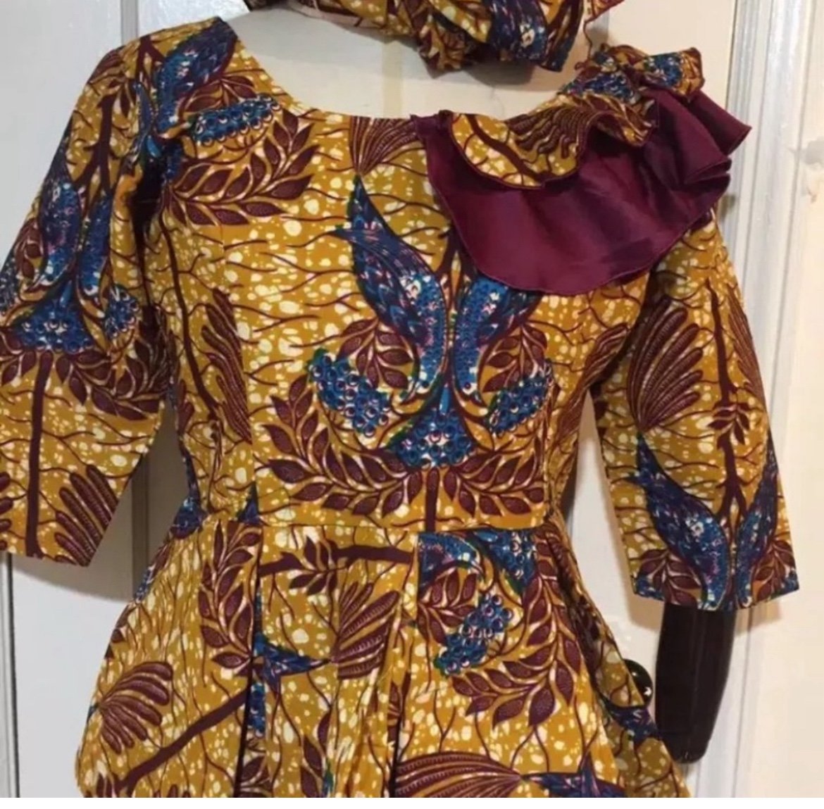 African 3 pieces 100% cotton Target fabric new without a tag