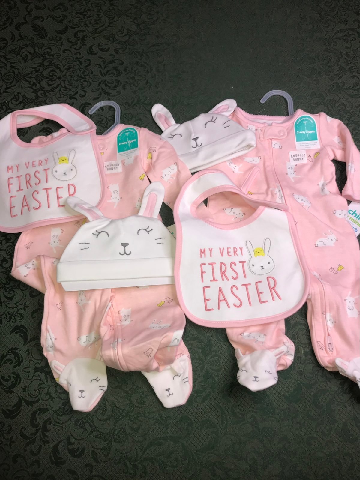 NWT TWINS carters Easter sleeper hat 0-3