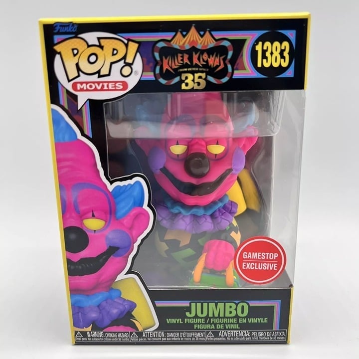 Funko POP! Jumbo in Blacklight Killer Klowns from Outer Space 35th Anniversary