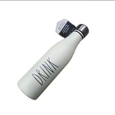 Rae Dunn Water Bottle Hot/Cold 17 oz DRINK