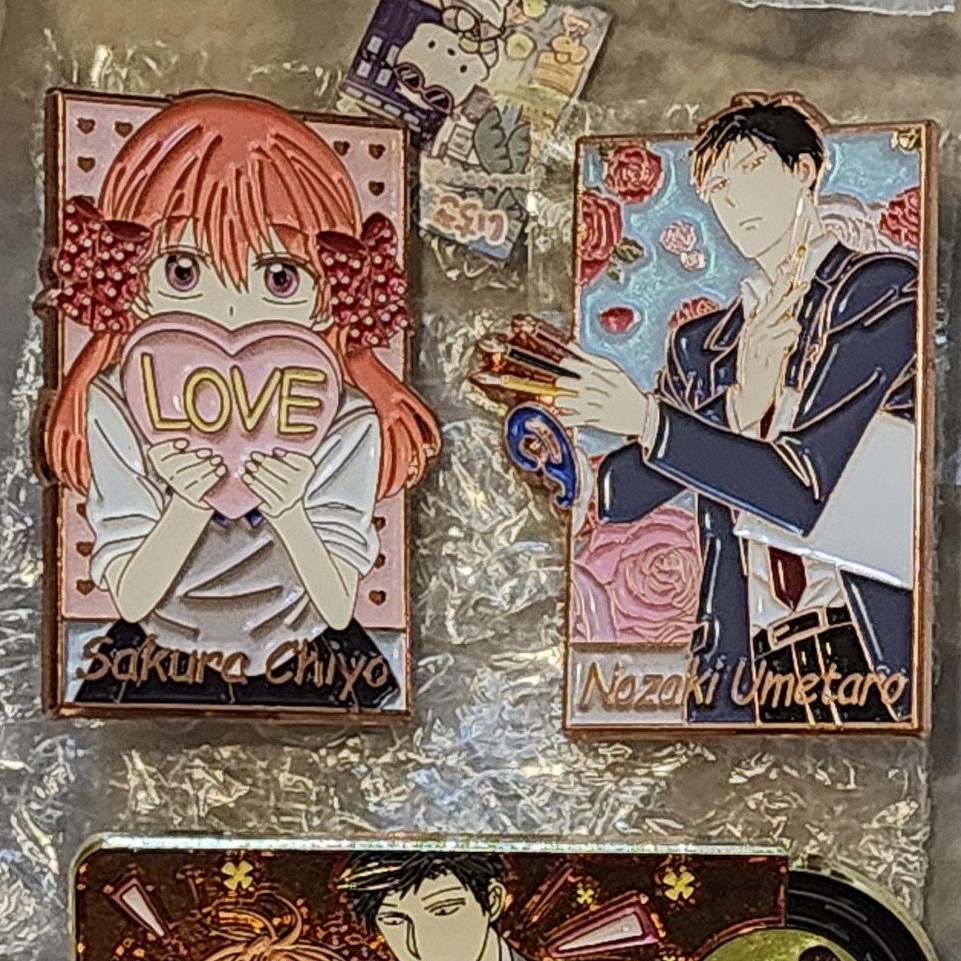 (S) Monthly Girls' Nozaki-kun Limited-edition Soft Enamel Pins