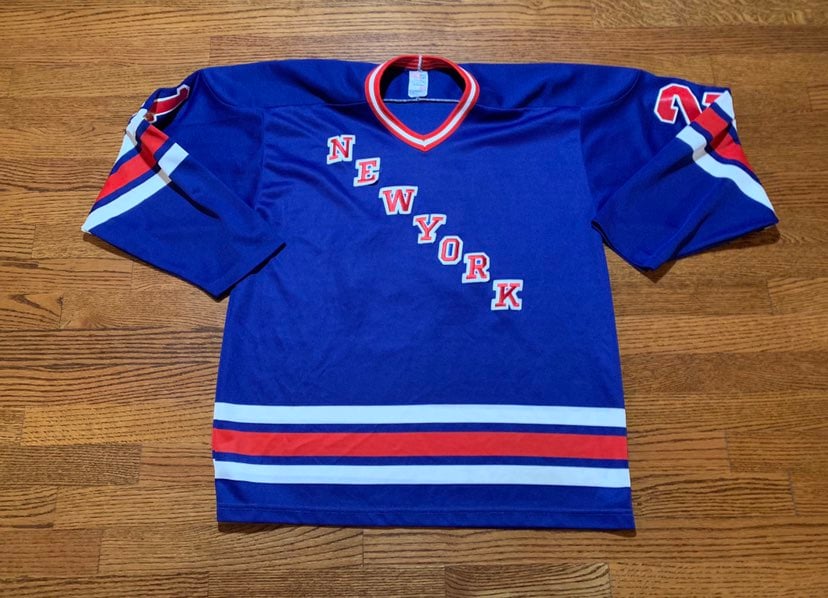 New York Rangers Sergei Zubov vintage ccm hockey Jersey