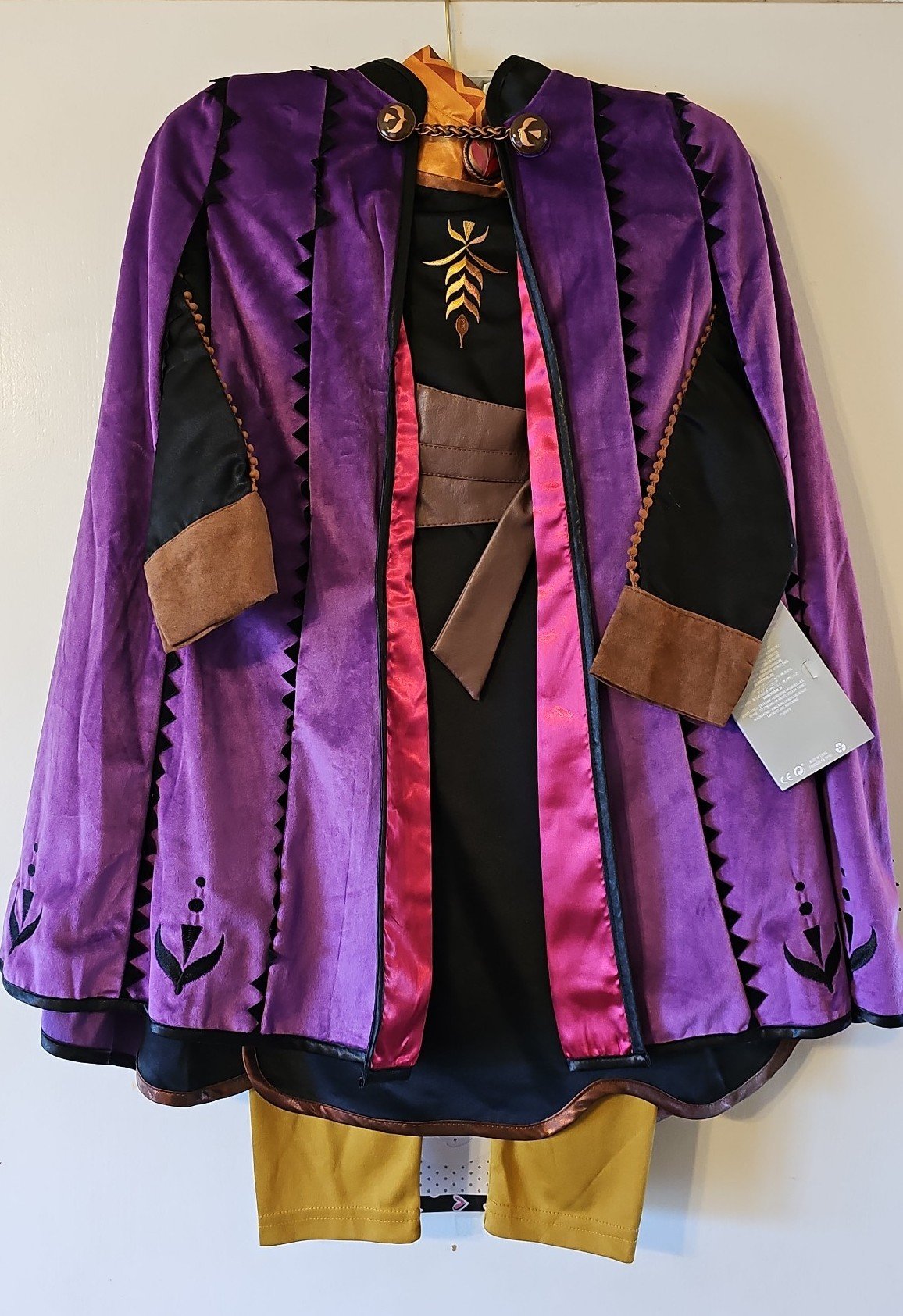 Disney Store Deluxe Frozen Anna Custome New with Tags 5/6 size