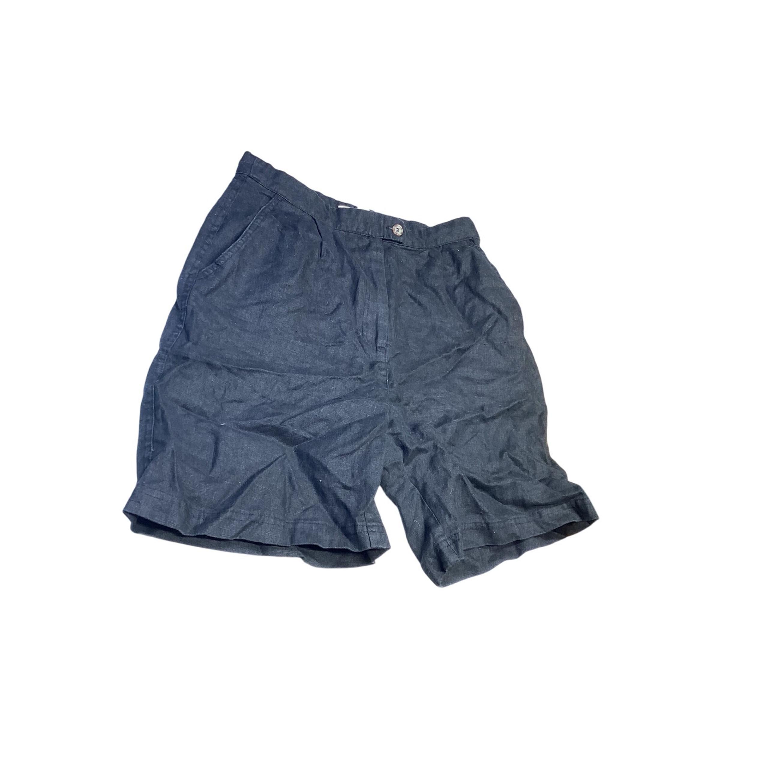 Bullhead Boy's Casual Blue Button High Rise Denim/Jeans Shorts Size 7