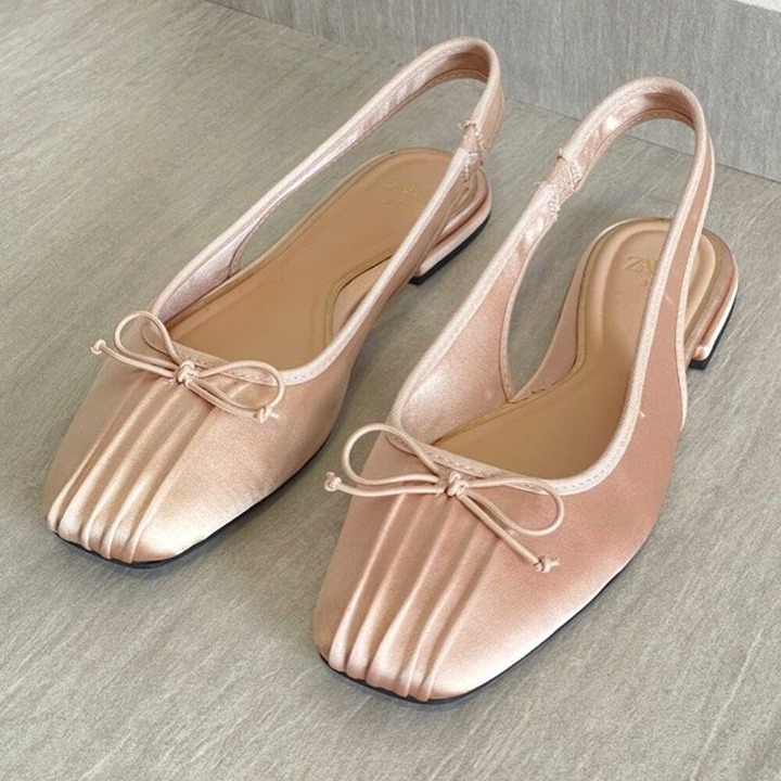 ZARA Rounded Toe Slingbacks NWT (US 8)