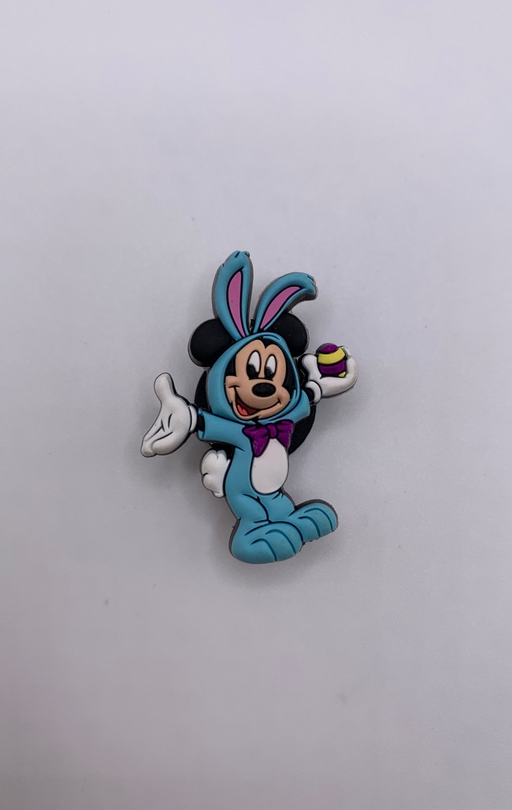 Authentic/Rare Disney Mickey Mouse Easter Bunny Crocs Jibbitz Charm