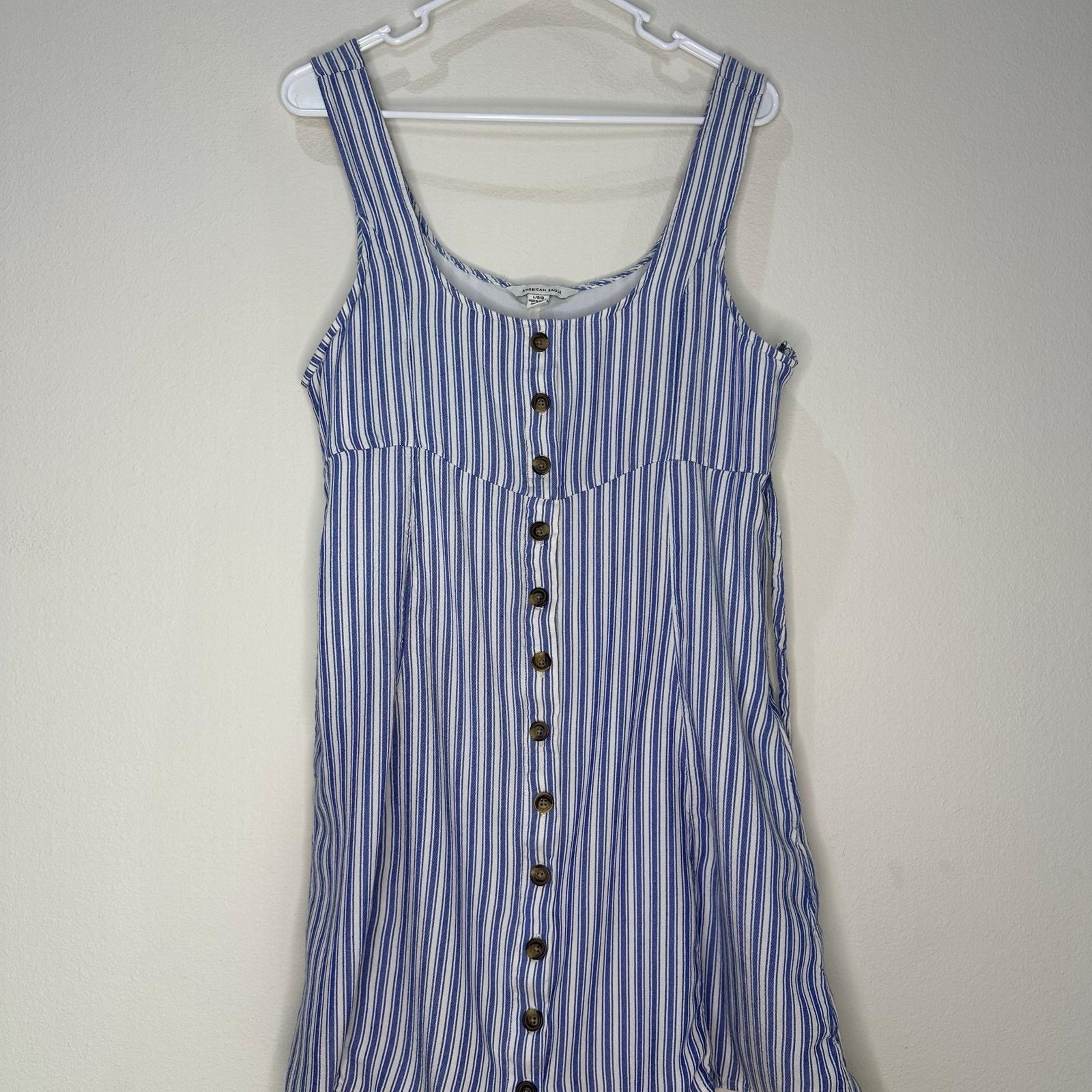 American Eagle above knee striped Dress