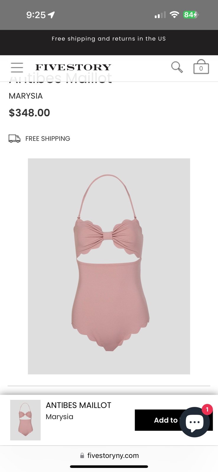Marysia Antibes Maillot cutout swimsuit one piece