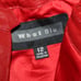 Whet Blu Red Lined Leather Pants. Sz. 12