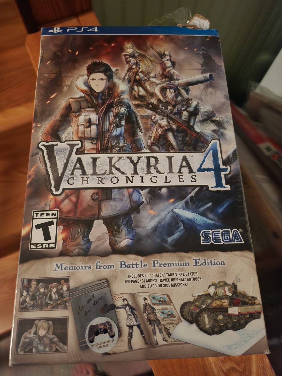 Valkyria Chronicles 4 ps4 collectors edition