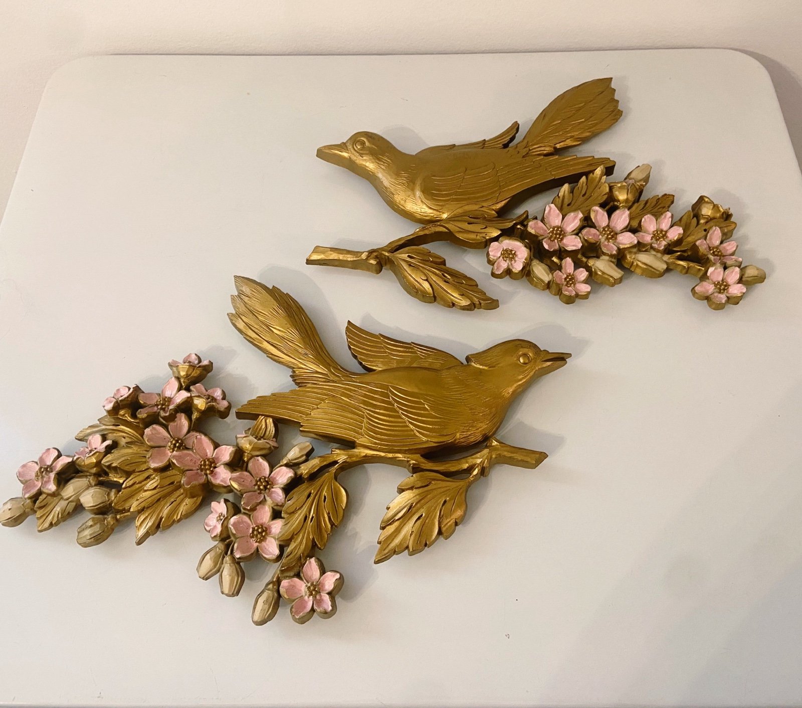 Beautiful Vintage Bird Wall Hangings