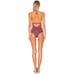 New Revolve Tavik Emme boho red one piece swimsuit Size XS