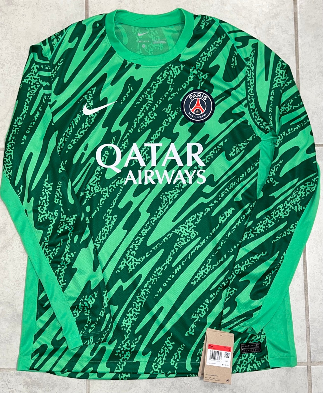 PSG Goalkeeper Jersey