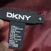 Vintage DKNY 100% leather burgundy maroon skirt